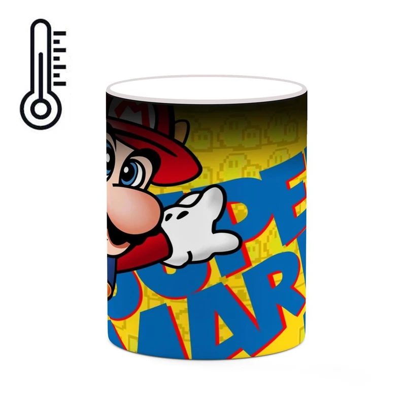 ماگ حرارتی کاکتی مدل بازی سوپر ماریو Super Mario کد mgh30526