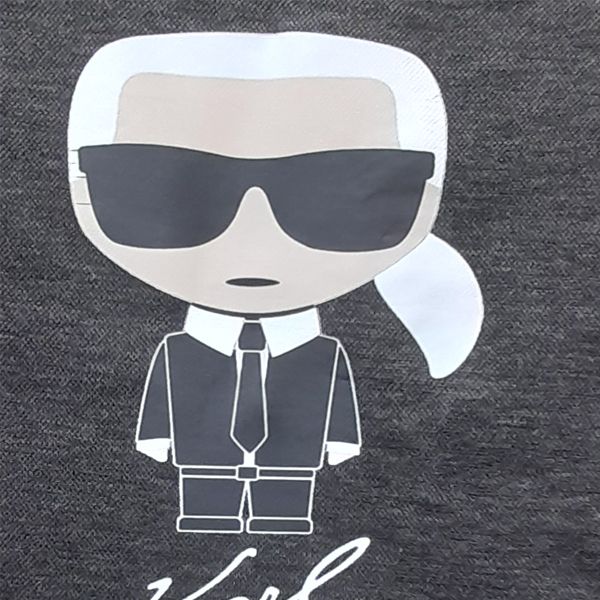 ست تی شرت و شلوار پسرانه تروسکان مدل کرکی Karl -  - 2