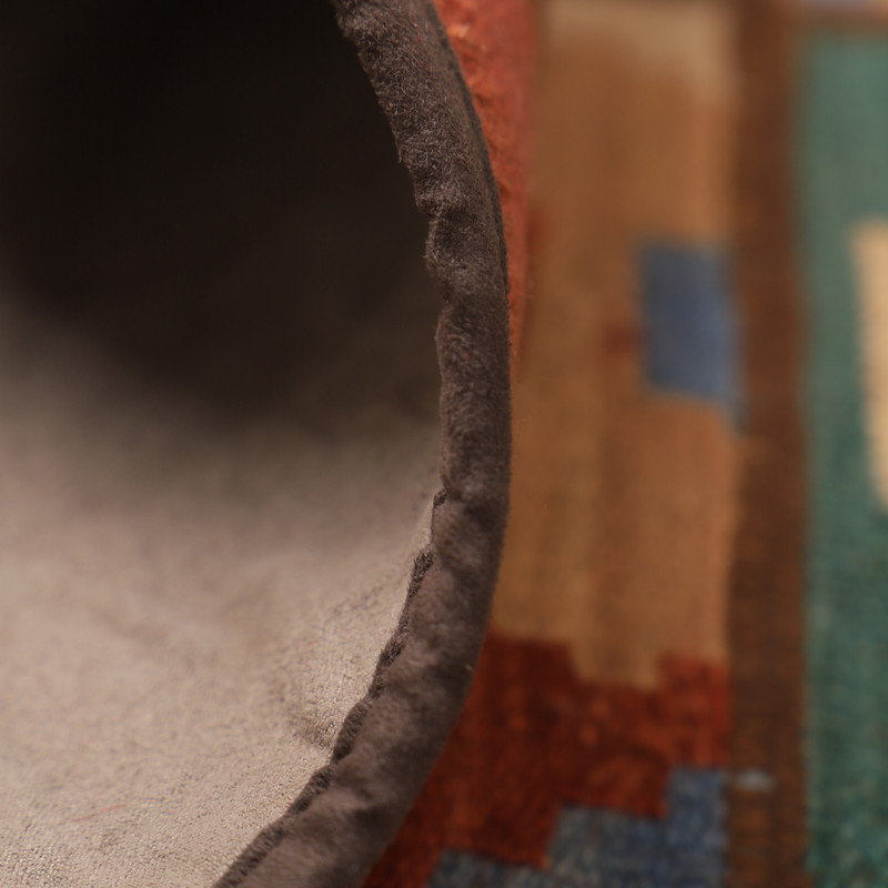 کلاژ گلیم و جاجیم دستباف 2 متری مدل قشقایی کد 4040507