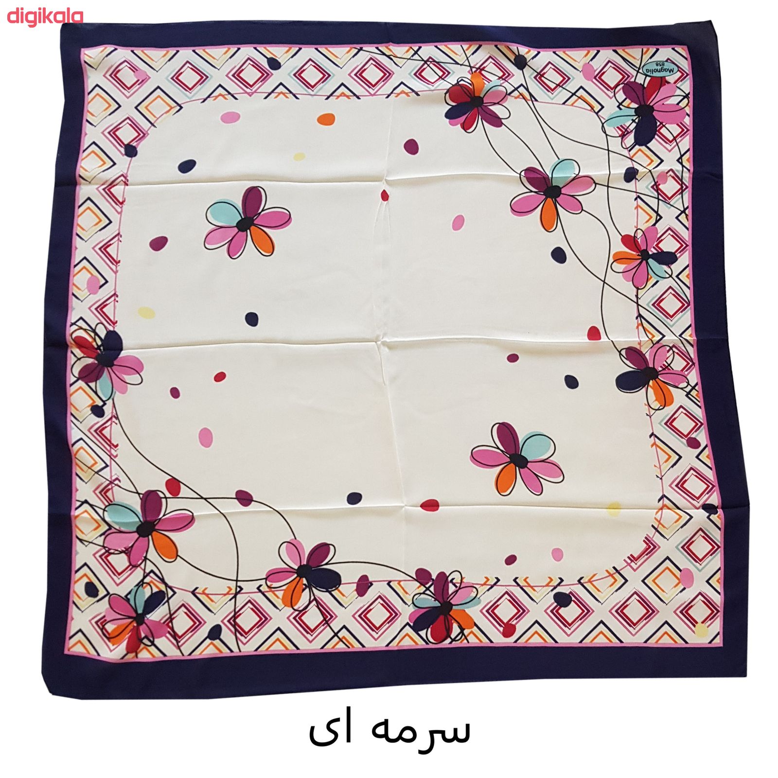 روسری دخترانه مدل گل کد san_022 main 1 3
