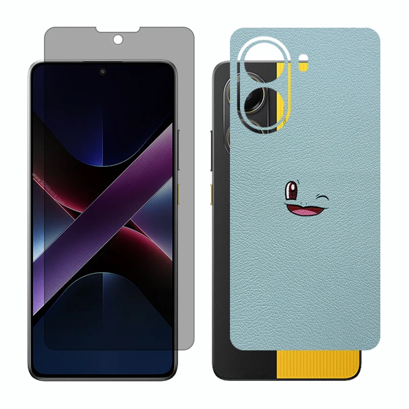 محافظ صفحه نمایش حریم شخصی گلس مدل Together مناسب برای گوشی موبایل شیائومی Poco X7 Pro به همراه برچسب پوششی