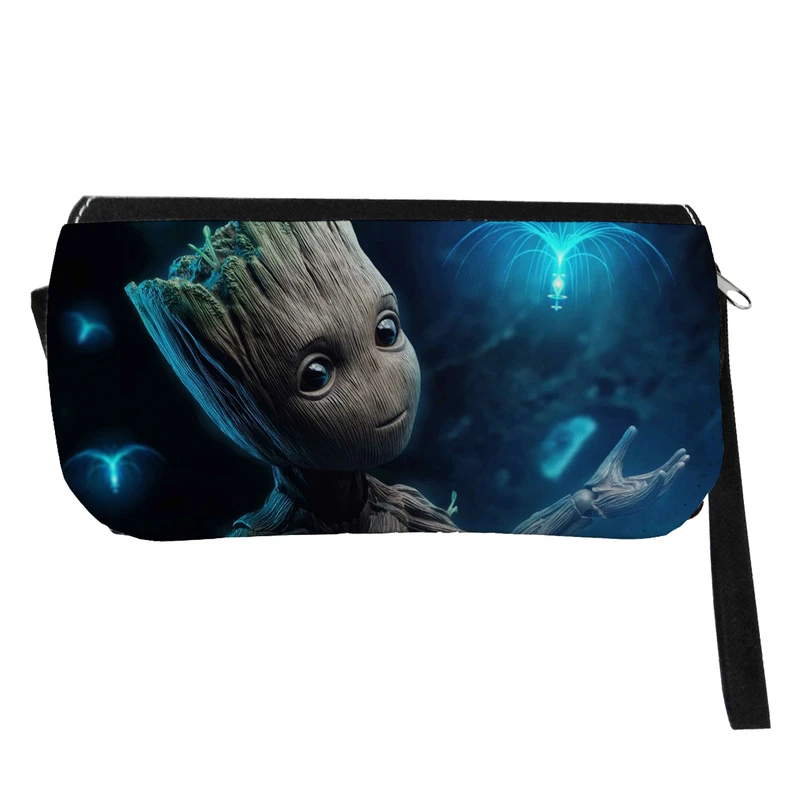 	 جامدادی مدل دوزیپ طرح بیبی گروت کد NI1255