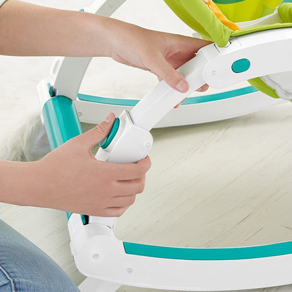 گهواره نوزاد فیشر پرایس مدل Rainforest Friends Newborn to Toddler Portable Rocker کد DMR87