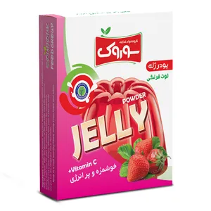 پودر ژله توت فرنگی سوروک - 100 گرم