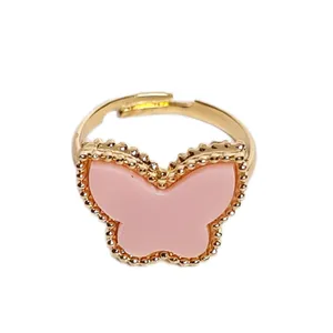 انگشتر دخترانه مدل پروانه کد G30