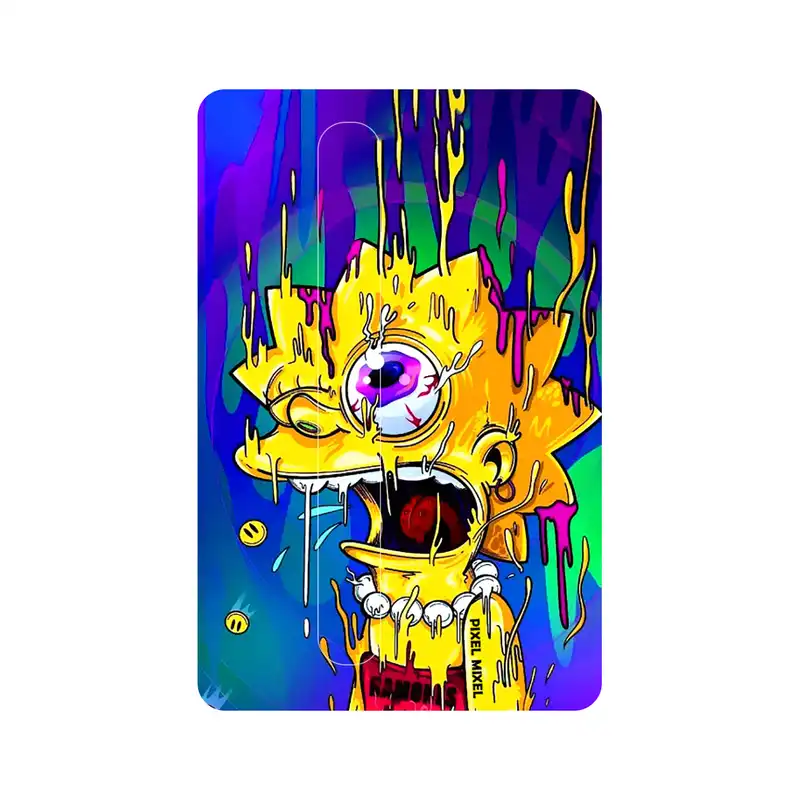 استیکر کارت پیکسل میکسل مدل سیمسون ها توهمی مجموعه 3 عددی