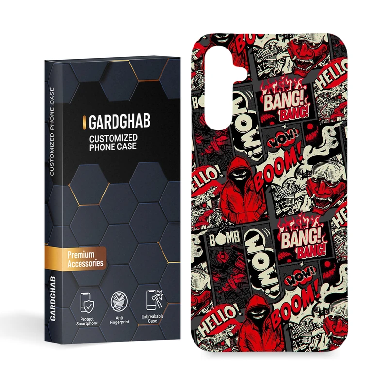   کاور گارد قاب مدل پسرانه مناسب برای گوشی موبایل سامسونگ Galaxy a34 5g
