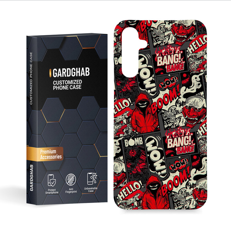   کاور گارد قاب مدل پسرانه مناسب برای گوشی موبایل سامسونگ Galaxy a34 5g