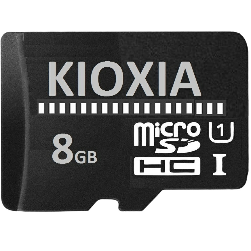 کارت حافظه‌ microSDHC کیوکسیا مدل EXCERIA کلاس 10 استاندارد UHS-I U1 سرعت 100MBps ظرفیت 8 گیگابایت