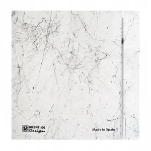 هواکش اس اند پی مدل SILENT-100 CZ MARBLE WITHE DESIGN 