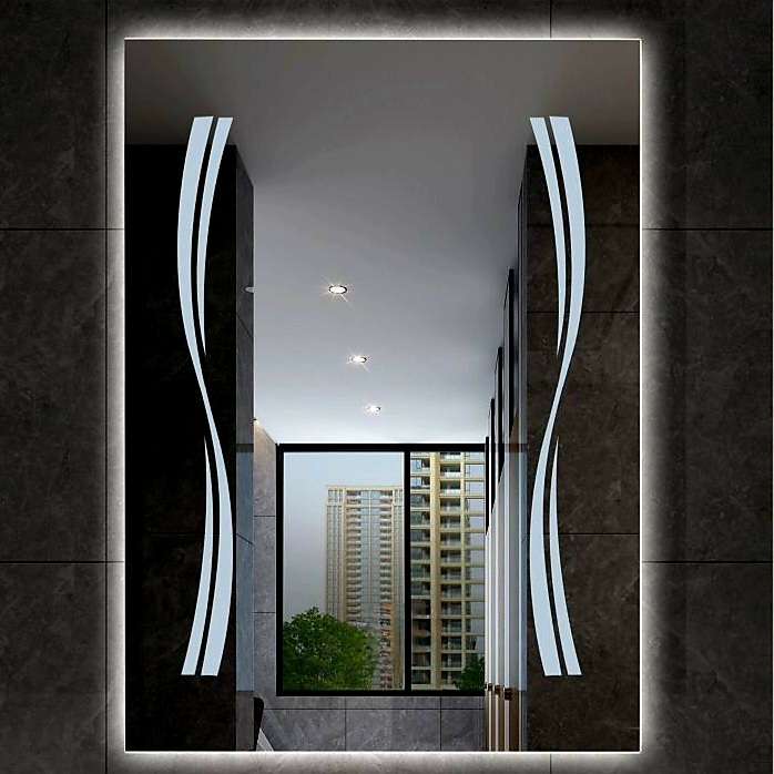 آینه سرویس بهداشتی مدل بک لایت کد 1013 آینه سرویس بهداشتی مدل بک لایت کد 1013