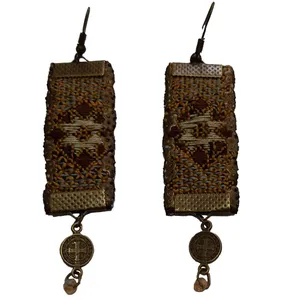 گوشواره سوزن دوزی کد B58