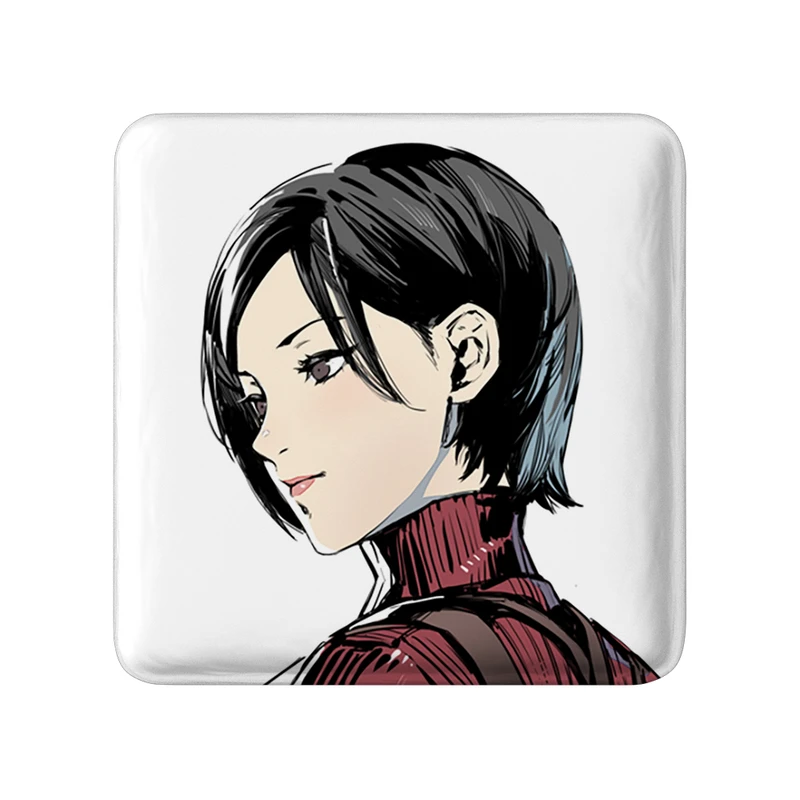 مگنت خندالو طرح بازی رزیدنت اویل (Resident Evil) مدل مربعی کد 31689