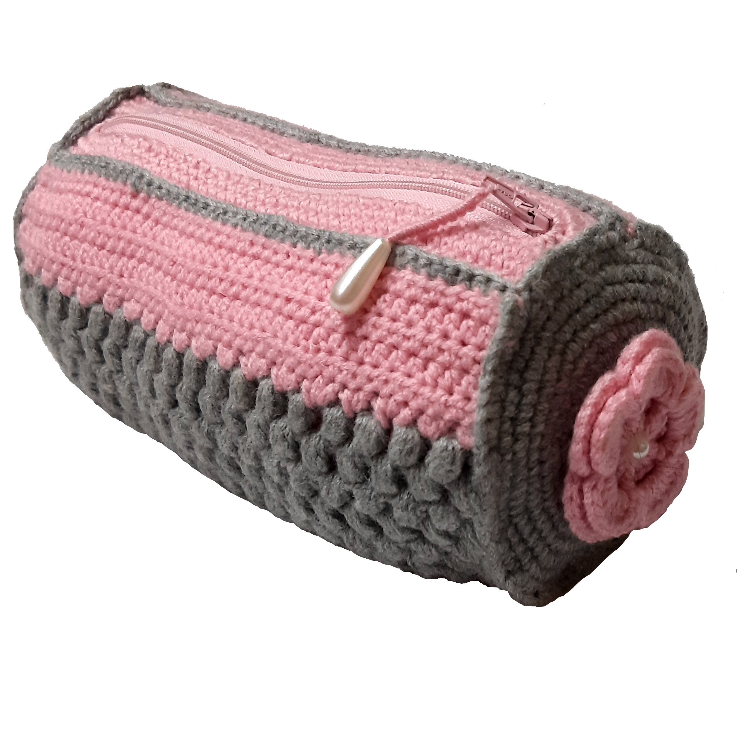 کیف آرایش بافتنی مدل 1202