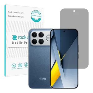 Rock space Resistant model privacy screen protector suitable for Xiaomi Poco F8 Ultra Mobile phone 