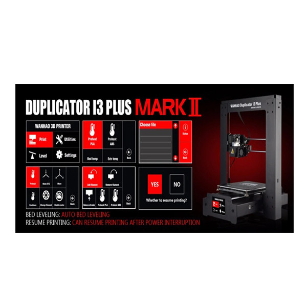 پرینتر سه‌ بعدی ونهاو مدل Duplicator i3 Plus Mark 2