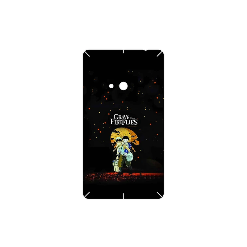 برچسب پوششی ماهوت مدل Grave of the Fireflies مناسب برای گوشی موبایل نوکیا Lumia 625