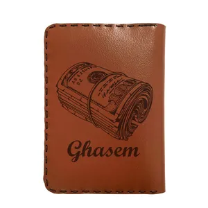 کیف پول مردانه مدل اسم قاسم 84552