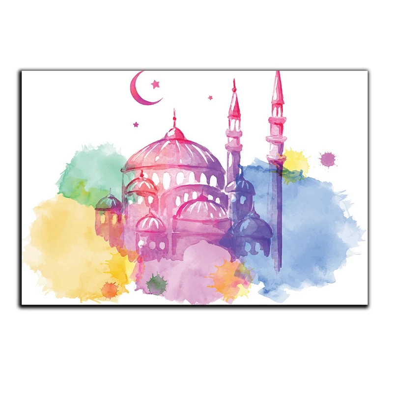 تابلو شاسی بکلیت طرح ماه رمضان و مسجد مدل SH-s1300