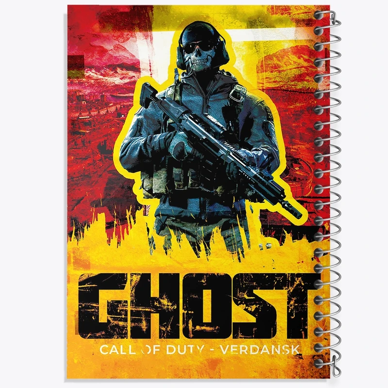 دفتر مشق 100 برگ خندالو طرح کال اف دیوتی (Call of duty) کد F311