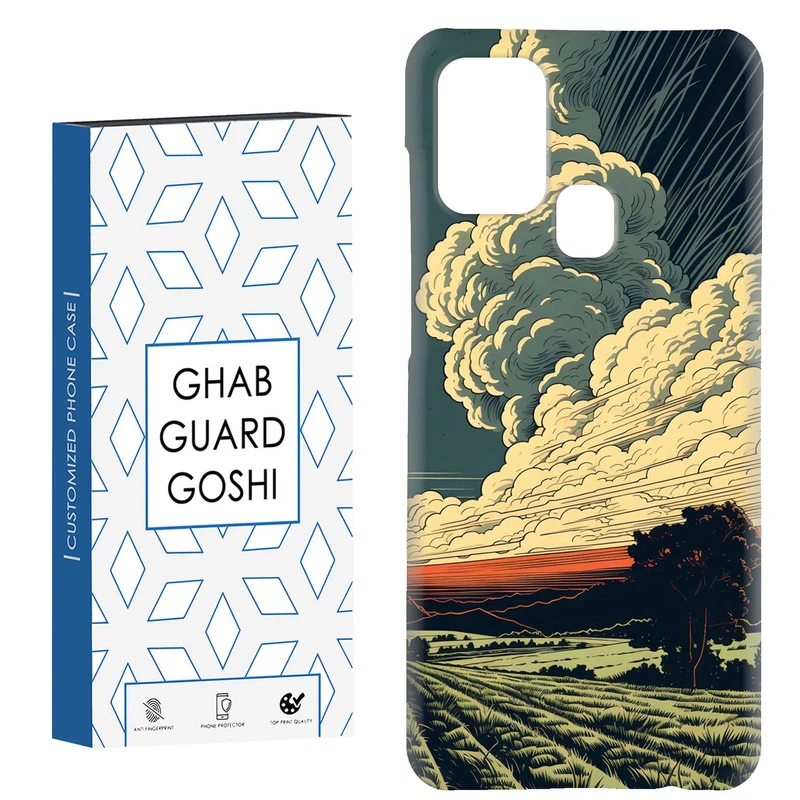 کاور قاب گارد گوشی طرح منظره کد Dimo-163 مناسب برای گوشی موبایل سامسونگ Galaxy A21s