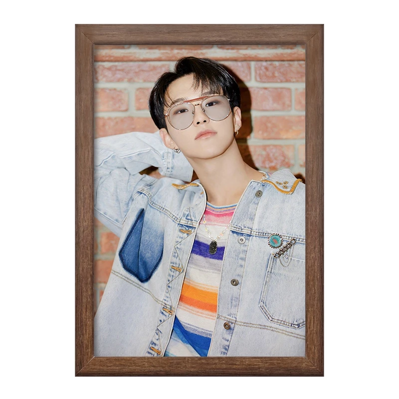 تابلو خندالو طرح هوشی گروه سونتین Seventeen  کد 21522