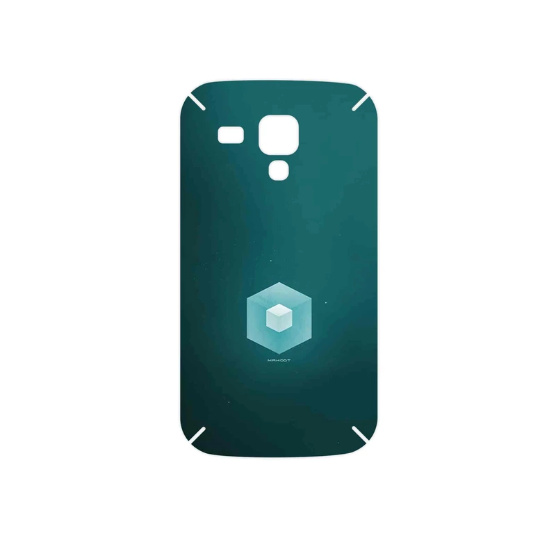 برچسب پوششی ماهوت مدل Minimal Cube icon مناسب برای گوشی موبایل سامسونگ Galaxy S Duos GT S7562