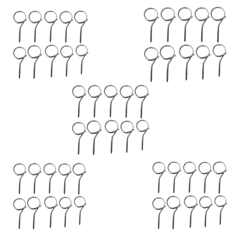 پیچ قلاب دار مدل as1 بسته 50 عددی 