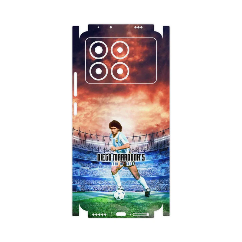 برچسب پوششی ماهوت مدل Diego Maradona-FullSkin مناسب برای گوشی موبایل شیائومی Poco X6 Pro