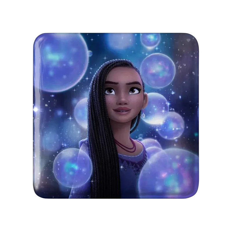 مگنت خندالو طرح آرزو Wish مدل مربعی کد 31187