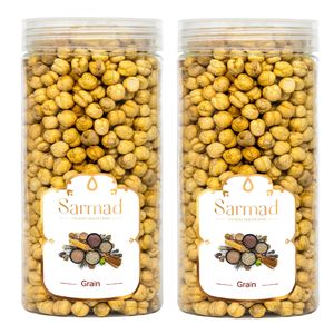 نخودچی ممتاز خام کاشان سرمد - 350 گرم بسته 2 عددی
