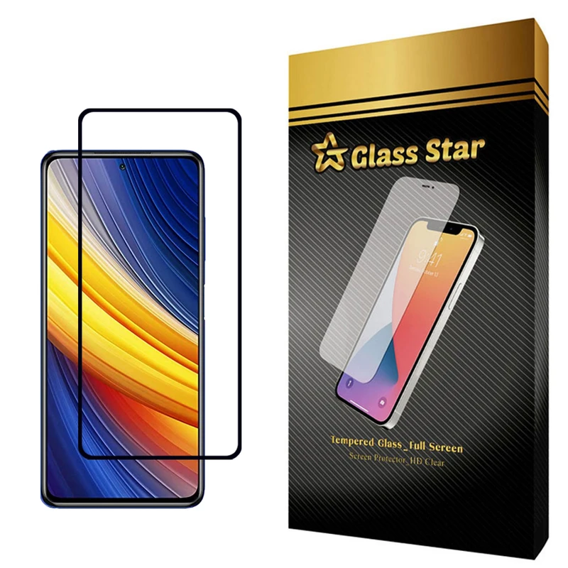   محافظ صفحه نمایش سرامیکی گلس استار مدل CRG-Glass مناسب برای گوشی موبایل شیائومی Poco X3 Pro