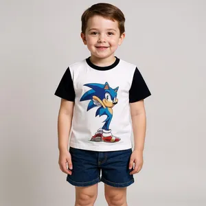 تی شرت آستین کوتاه پسرانه مدل سونیک A42