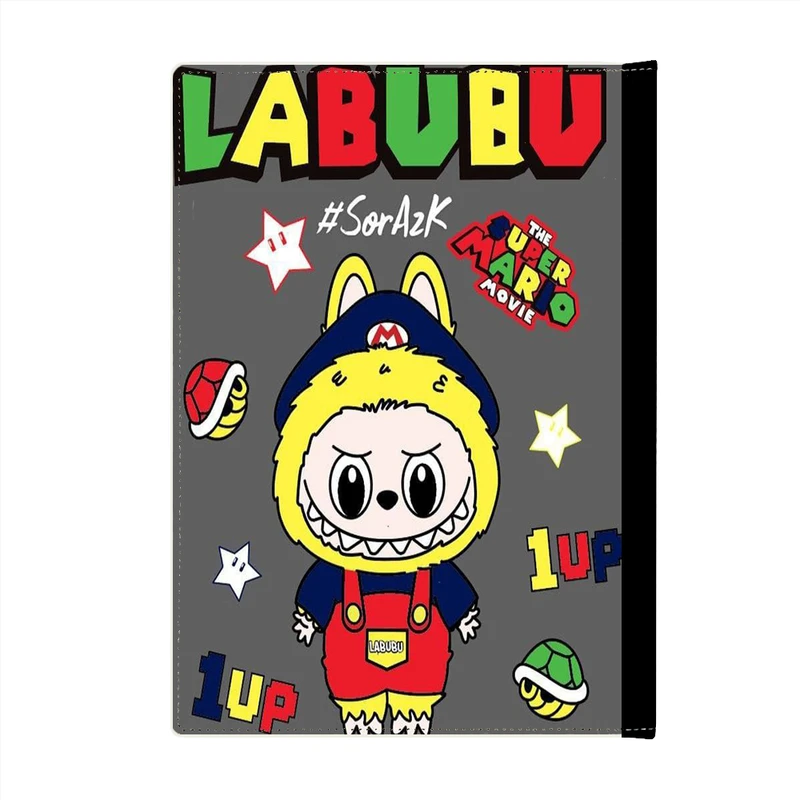 کلاسور پاد آفرین مدل فانتزی کارتونی طرح لبوبو کیوت و بامزه ترند کد p91