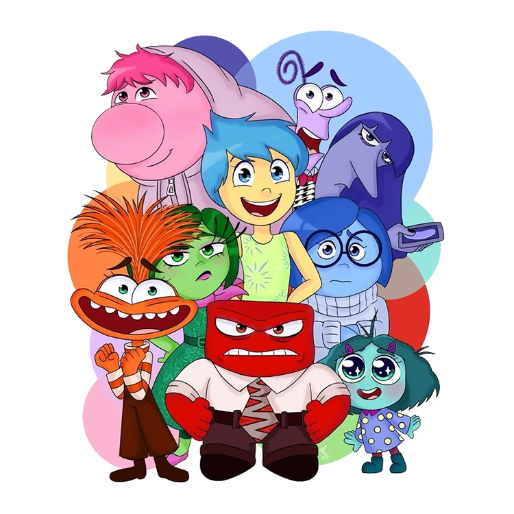 استیکر پارچه و لباس پاد آفرین مدل کارتونی کد S1397