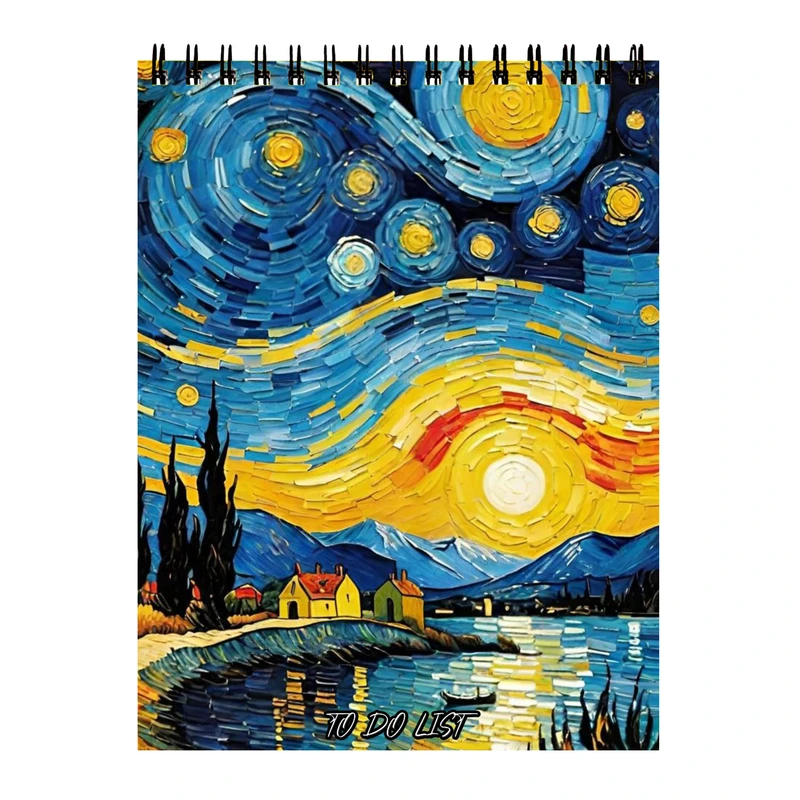 دفتر برنامه ریزی 60 برگ طرح شب پرستاره کد 339