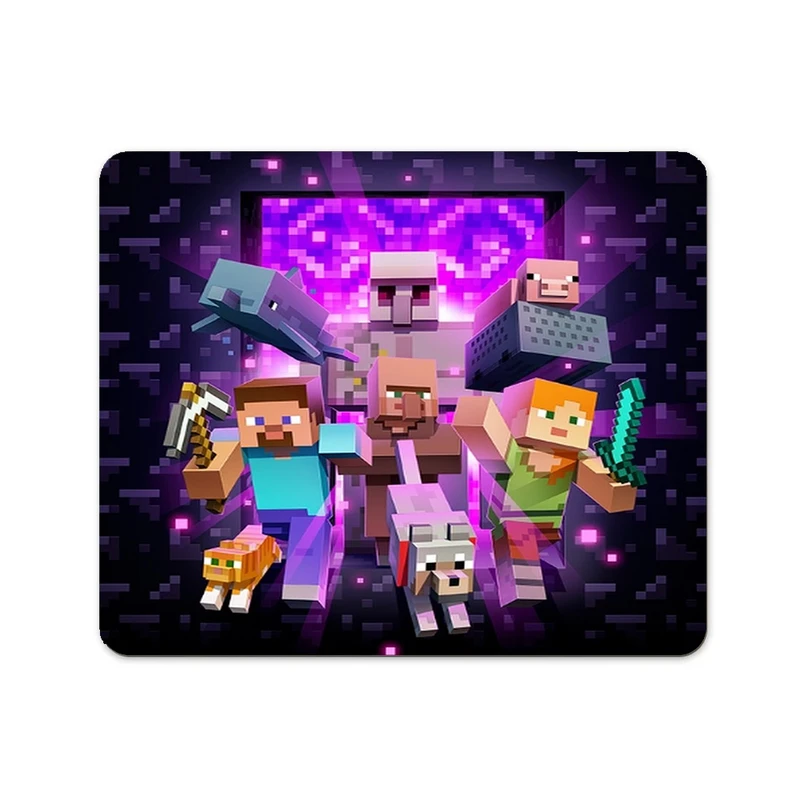 ماوس پد پاد آفرین مدل ماینکرافت کد p77 سایز 24*19 سانتی متر 