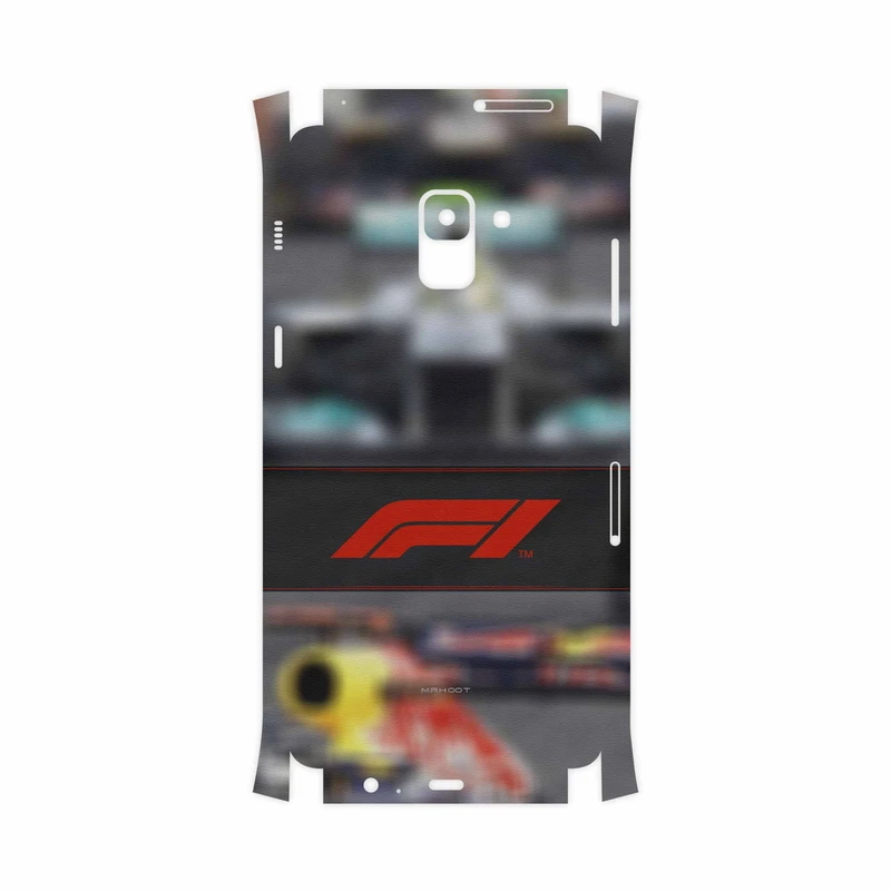 برچسب پوششی ماهوت مدل Formula One-FullSkin مناسب برای گوشی موبایل سامسونگ Galaxy A8 Plus 2018