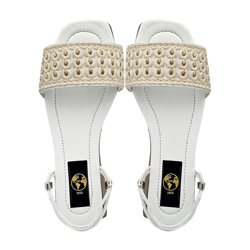 صندل زنانه سیی 1966 مدل گیپور کد 2246.2