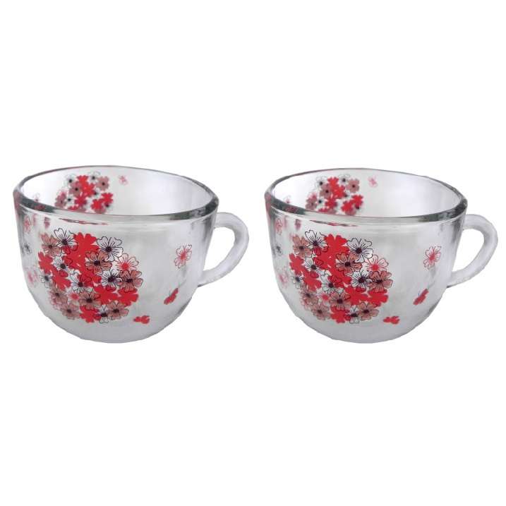 سوپ خوری مدل گلدار مجموعه دو عددی