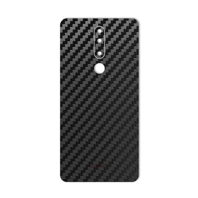 برچسب پوششی ماهوت طرح Carbon-Fiber مناسب برای گوشی موبایل نوکیا 3.1plus