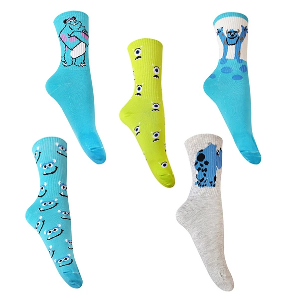 جوراب ساق بلند زنانه تن پوش هنگامه مدل کش اسپرت کارخانه هیولا بسته 5 عددی