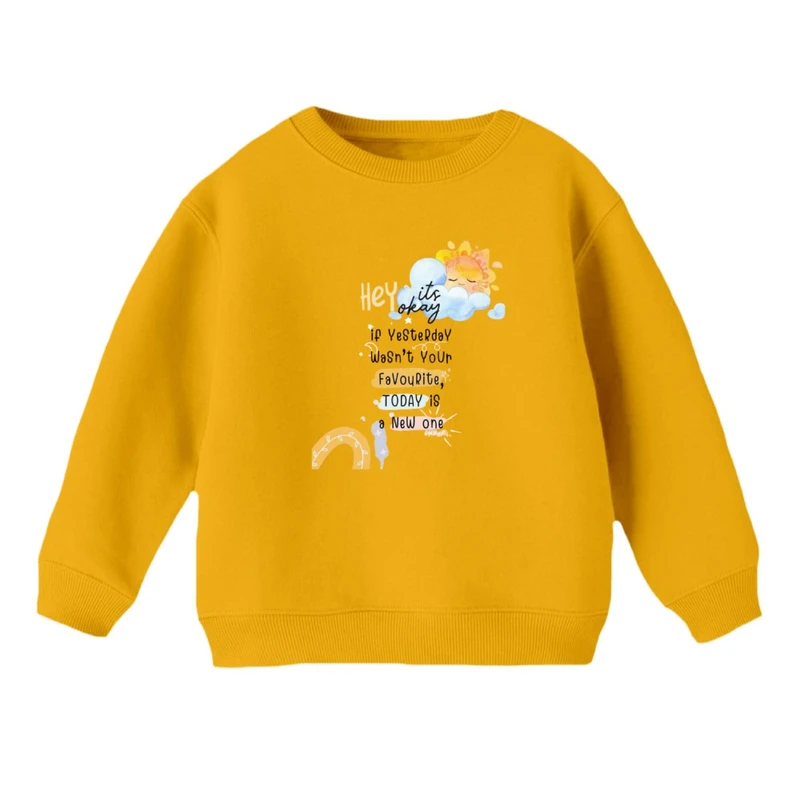 سویشرت بچگانه مدل نوشته رنگی کد 2 