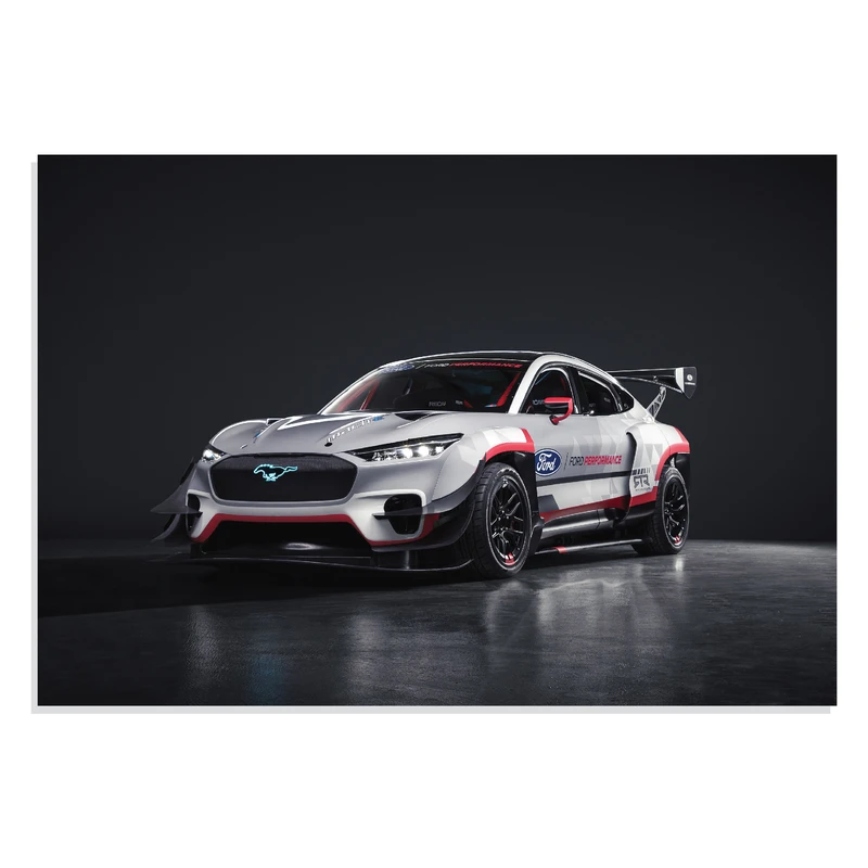 تابلو شاسی طرح ماشین فورد موستانگ - Ford Mustang Mach e 1400 مدل NV0656