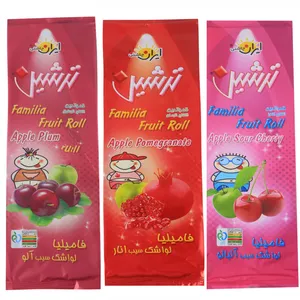 لواشک سیب آلو و آلبالو و انار ترشین مجموعه 3 عددی 