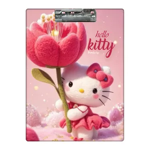 تخته شاسی طرح کیتی دخترانه فانتزی کد 9766478 سایز A4