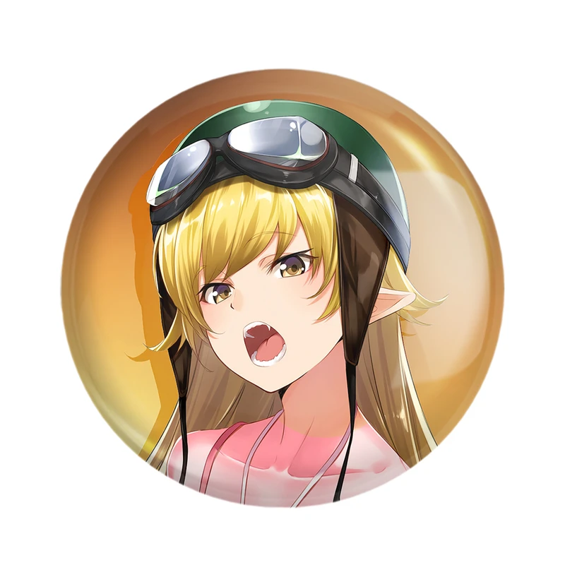 پیکسل خندالو مدل شینوبو اوشینو انیمه مونوگاتاری کد 16200