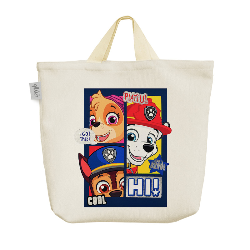 ساک خرید خندالو مدل سگهای نگهبان کد 2977