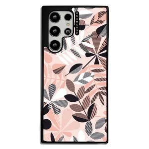 AKAM AMC-WSGS22U-LEAVES-32 Cover For Samsung Galaxy S21 Ultra