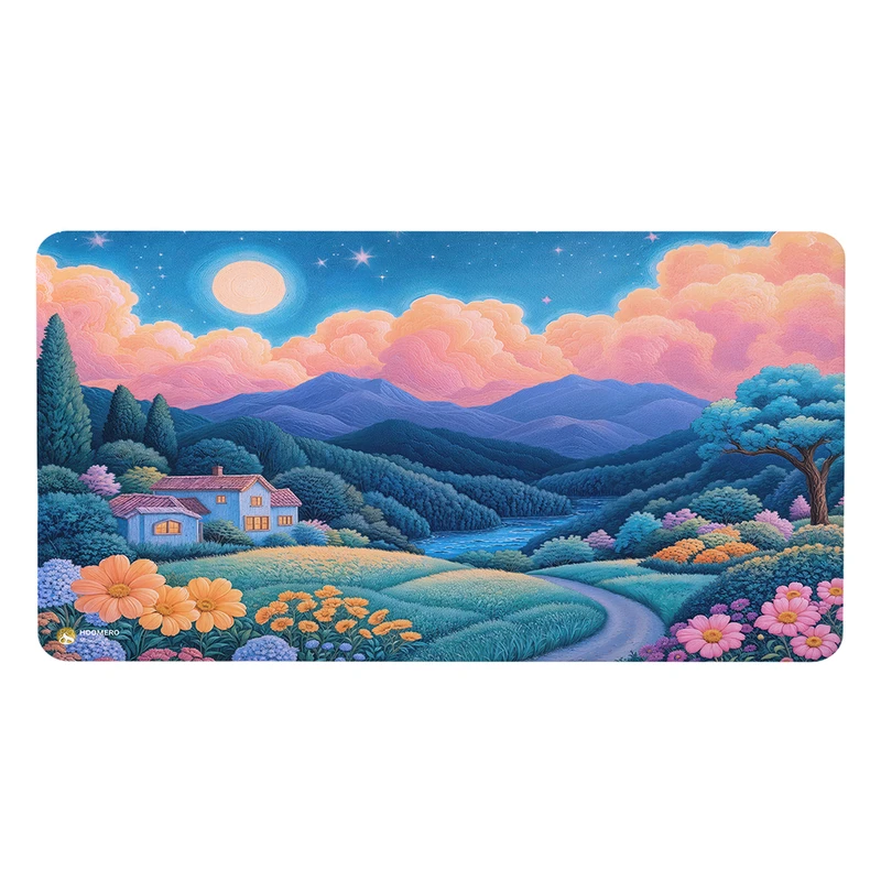 ماوس پد هومرو مدل MX2668 طرح نقاشی طبیعت و منظره